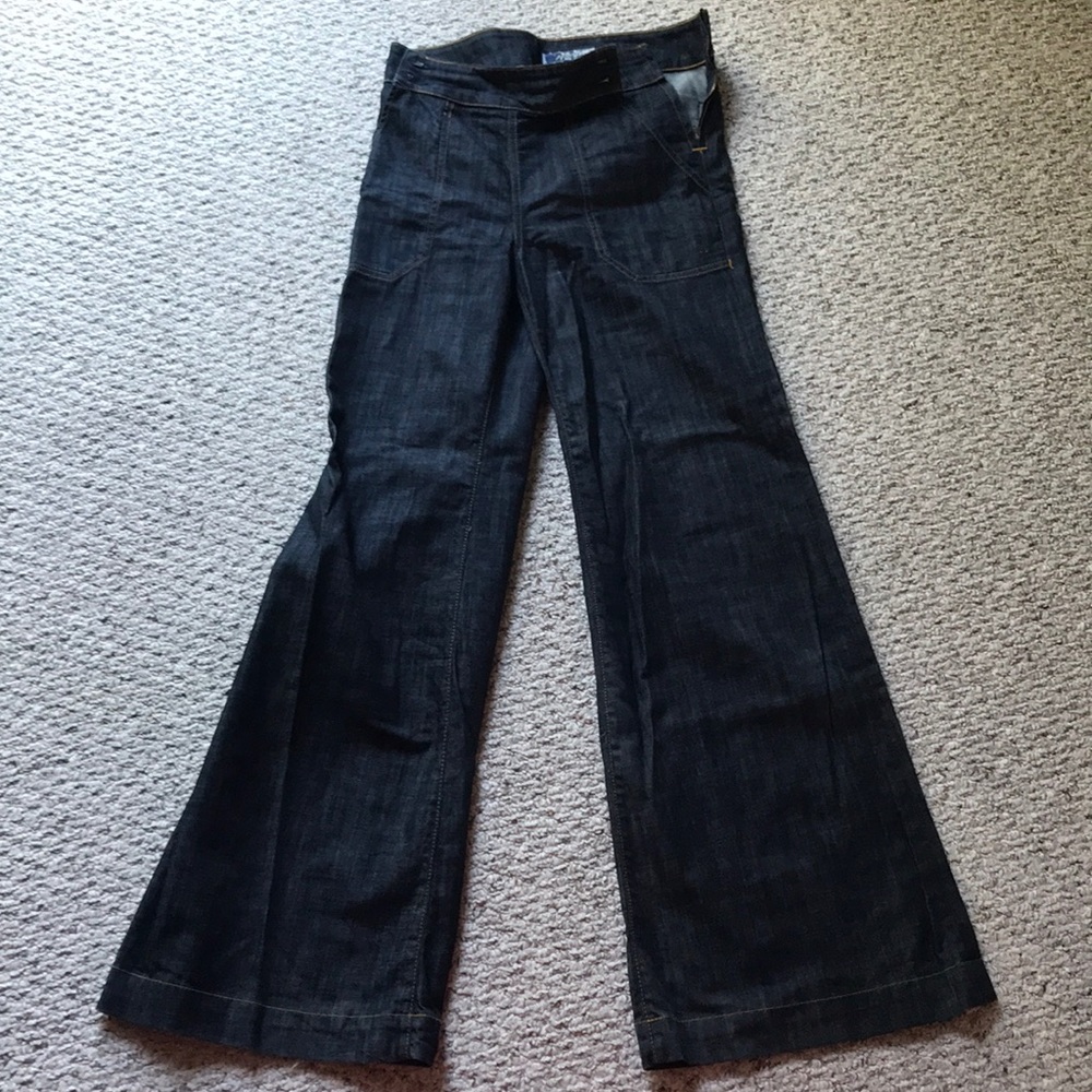 Hudson Chrissi wide leg jeans size 29 high waist!